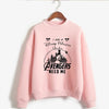 Love Yourself kpop Capless Sweatshirts outwear Hip-Hop Women and men Turtleneck New DNA  K-pop Clothes 2019
