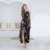 Plus Size Bohemian Women Summer Beach Dress 2019 Boho Long Ladies Dresses For Woman Casual Chiffon Sundress Floral Maxi Frocks