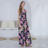 Plus Size Bohemian Women Summer Beach Dress 2019 Boho Long Ladies Dresses For Woman Casual Chiffon Sundress Floral Maxi Frocks