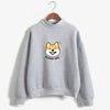 Women Harajuku Hoodies Cartoon Dog Shiba Inu Anime Printed Sweatshirt sudadera mujer moletom feminino Kawaii Pullover Top