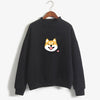 Women Harajuku Hoodies Cartoon Dog Shiba Inu Anime Printed Sweatshirt sudadera mujer moletom feminino Kawaii Pullover Top