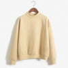 Wholesale M-XXL Cute Women Hoodies Pullover 9 colors 2018 Autumn Coat Winter Loose Fleece Thick Knit Sweatshirt Female