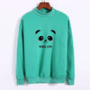 New Hoody Spring Autumn Kpop Clothes Top Long Sleeve Kawaii Panda Printed Harajuku Sweatshirt Women Hoodies Moletom Feminino
